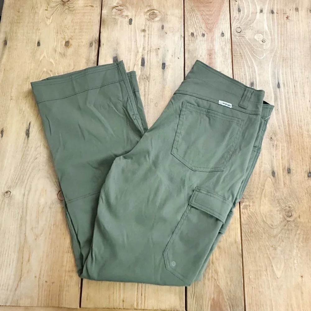 Mountain and Isles Fleece‎ Lined Pants Women's Green 16